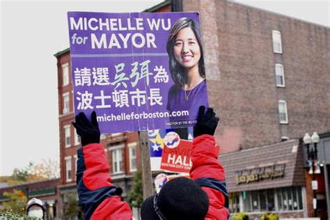 Michelle Wu elected as Boston's first woman and person of color as ...