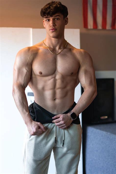 Handsome Bodybuilder Sexy Muscle Jock Hunk Hot Buff Alpha Male Man X Glossy Photo Poster Print