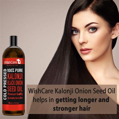 Wishcare Pure Cold Pressed Kalonji Black Onion Seed Oil For