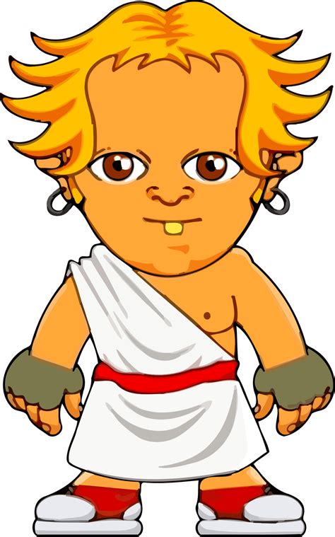 Download Cartoon Roman Warrior Character