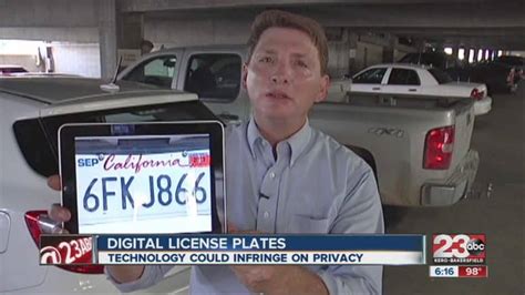 Digital License Plates In California Can Be Tracked By Police