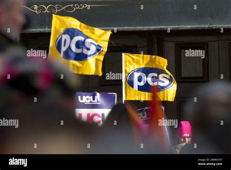 pcs strike action  res stock photography  images alamy