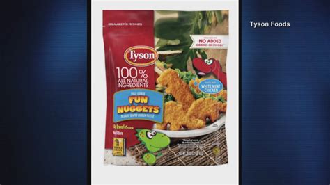 Tyson Recalls Dinosaur Chicken Nuggets