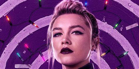 Yelena Belova Gets New Look In Hawkeye Poster