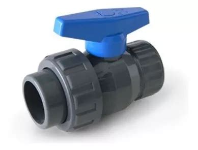 Valvula Llave Paso Union Agua Rosca Esferica Pvc Duke En Venta En