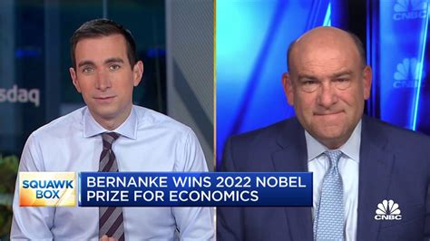 Former Fed Chair Ben Bernanke Wins 2022 Nobel Prize For Economics