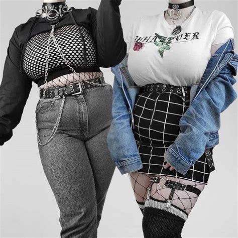 Punk Style Outfits Curvy Girl Outfits Edgy Outfits Grunge Outfits