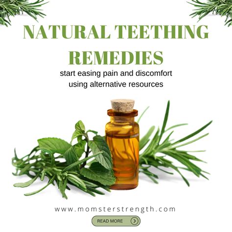 7 Natural Teething Remedies | Momster Strength