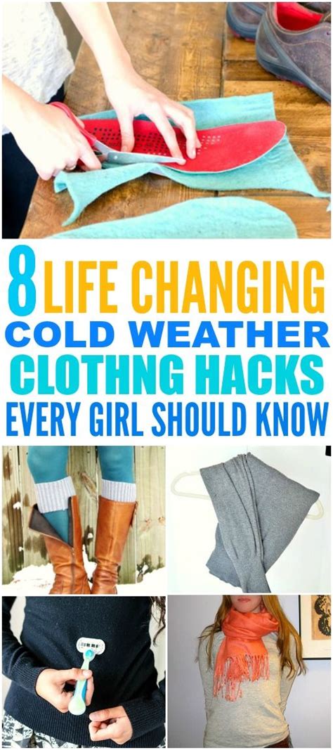 8 Cold Weather Clothing Hacks Thatll Keep You Warm Clothing Hacks