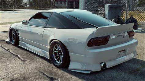 Need For Speed Heat Nissan 180SX Type X Customization Air