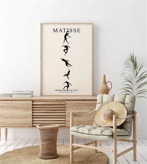 Matisse the Dance Print Henri Matisse Poster Matisse - Etsy