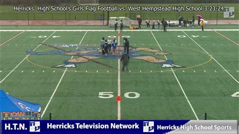 Herricks High Schools Girls Flag Football Vs West Hempstead High