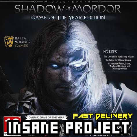 Middle Earth Shadow Of Mordor Game Of The Year Edition Steam Region