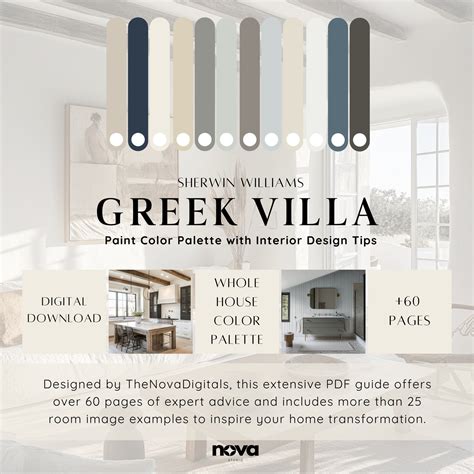 sherwin williams greek villa vs alabaster 8