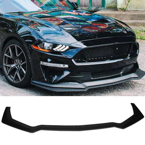 2018 2019 Ford Mustang Gt Style Front Bumper Lip Americanmodified — American Modified