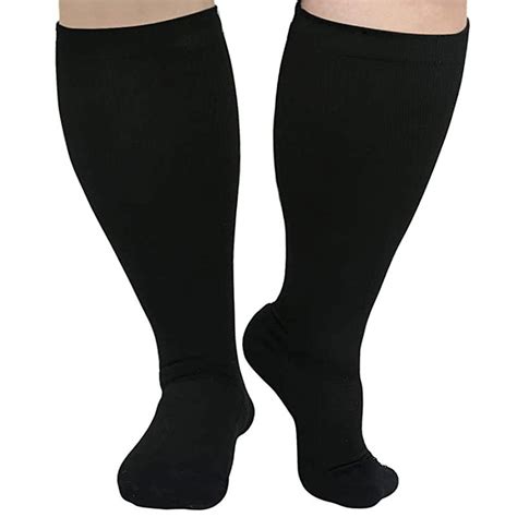 Chyoung 3xl Plus Size Sports Compression Socks For Women Men Extra