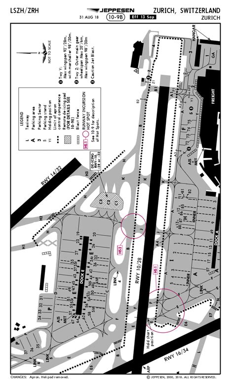 LSZH Ground Map - ZRH-Spotter