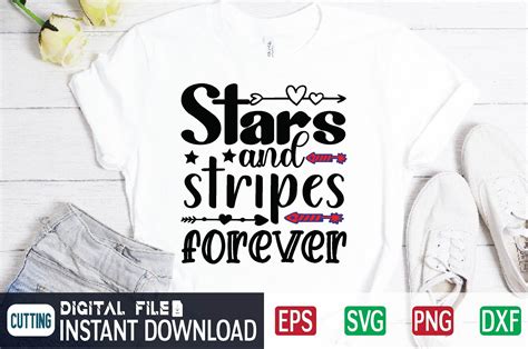 Stars And Stripes Forever Svg Graphic By CraftsSvg30 Creative Fabrica