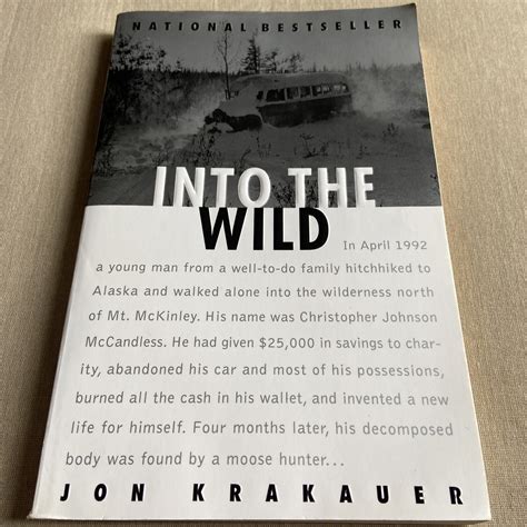 Into the Wild by Jon Krakauer (1997, Trade Paperback) Travel Essay