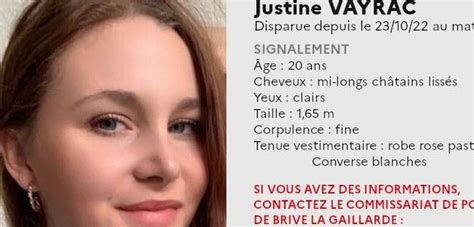 Corrèze Justine Vayrac Le Corps Identifié Le Suspect Mis En Examen