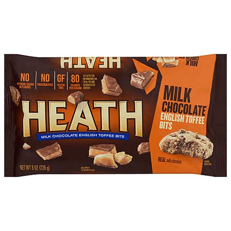 Hershey Heath Milk Chocolate Toffee Baking Bits Cooking Baking