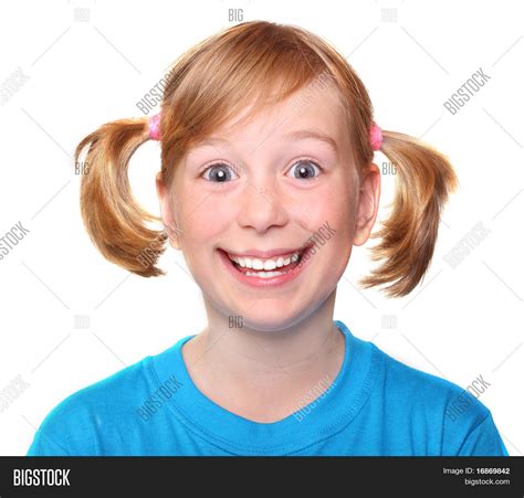 Portrait Crazy Smiling Image And Photo Free Trial Bigstock