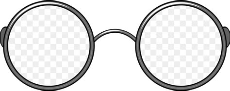 Download Round Frame Eyeglasses Transparent Background | Wallpapers.com