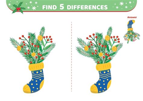 Premium Vector Sock With Fir Tree Branches Christmas Find 5