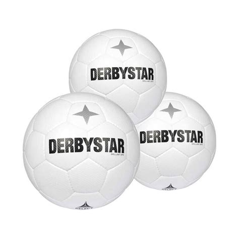 Derbystar Brillant APS Classic V22 Weiss 3er Ballpaket Gr 5 257 90