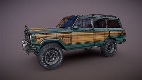 Offroad Jeep Wagoneer 3d Model By Veaceslav Condraciuc