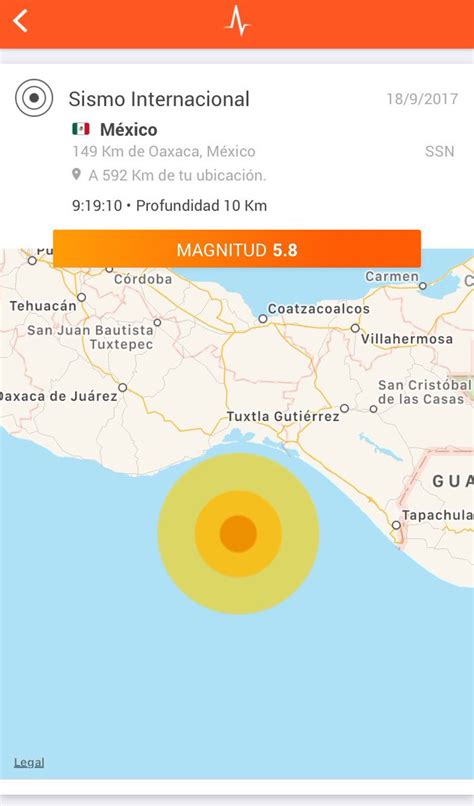 Skyalert On Twitter Sismo R Plica Frente La Costa De Oaxaca M