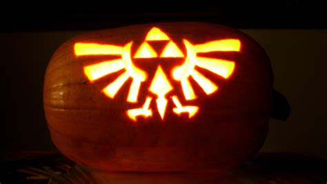 Zelda Pumpkin Stencil