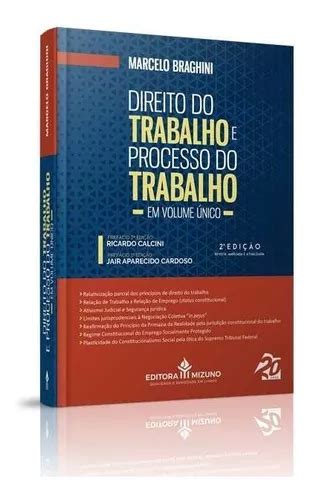 Direito Do Trabalho E Processo Do Trabalho 2ª Edição Frete grátis