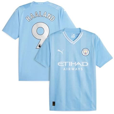 Maillot De Foot Maillot Manchester Cityx Haaland Domicile Stadium