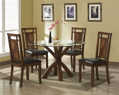 Round Glass Dining Room Table Sets Ideas On Foter