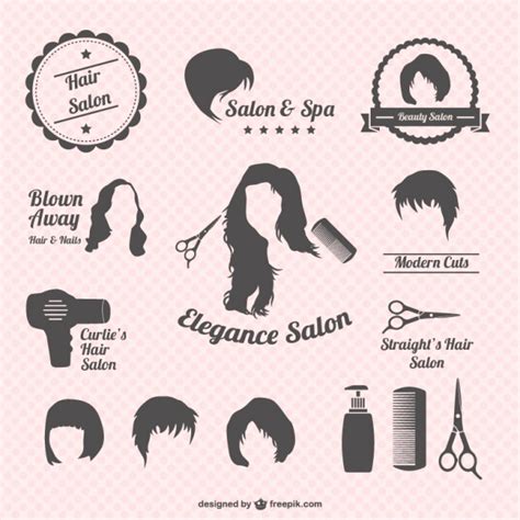 Hair Salon Logo Vector at GetDrawings | Free download