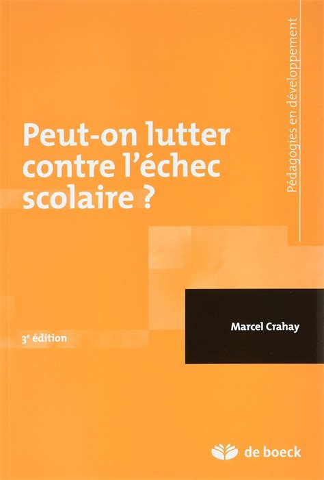 Amazon Peut On Lutter Contre L Chec Scolaire