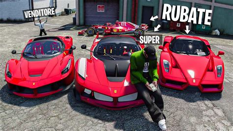 Rubo Tutte Le Ferrari Del Concessionario Su Gta Rp Youtube