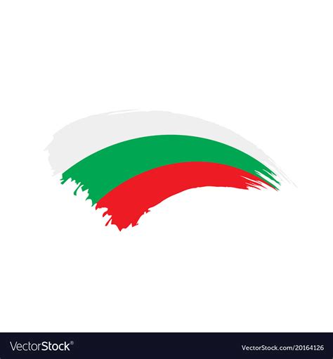 Bulgaria flag Royalty Free Vector Image - VectorStock