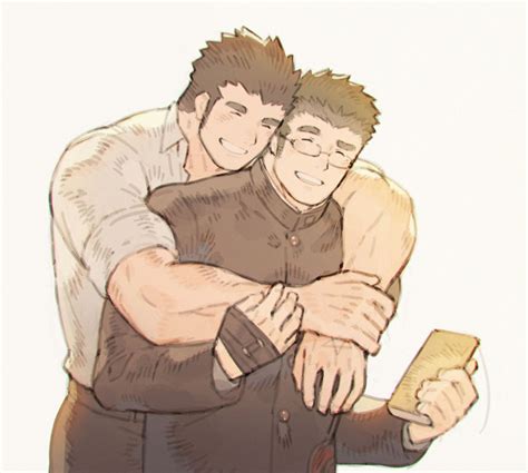 Protagonist 3 And Motoori Shiro Tokyo Afterschool Summoners Drawn By