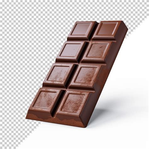 Chocolate Aislado Sobre Un Fondo Transparente Archivo Psd Premium