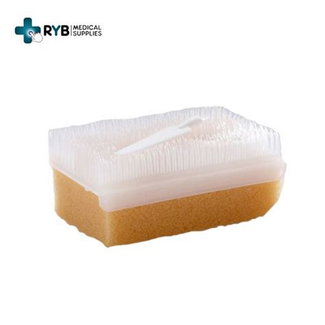 Surgical Scrub Brush Sponge With Povidone Iodine 7 5 Or 10