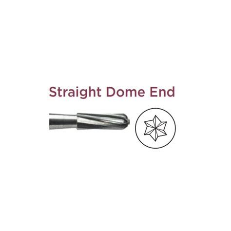 Operative Carbide Bur Straight Dome End Fg