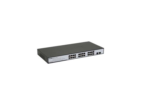D-Link DGS-1224T 10/100/1000Mbps Web-Smart Switch With 2 Combo SFP ...