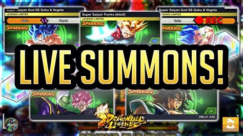 Live K Summons Festival Lf Ssgss Goku Vegeta Lf Sword Of Hope