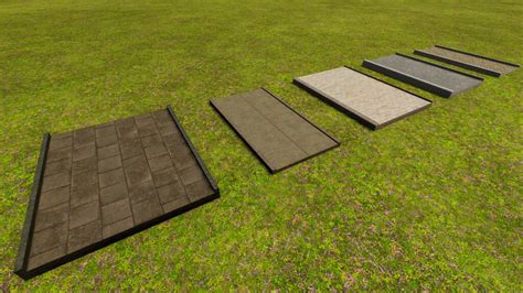 Sidewalks Prefab V10 Fs22 Mod