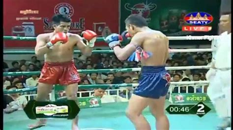 Kun Khmer Nget Rotha Vs Chhartchhai Thai Seatv Boxing Aug