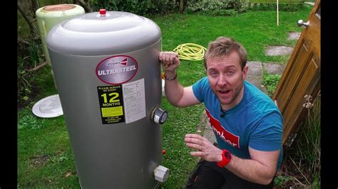 Unvented Direct Hot Water Tank Install Kingspan Ultrasteel Youtube