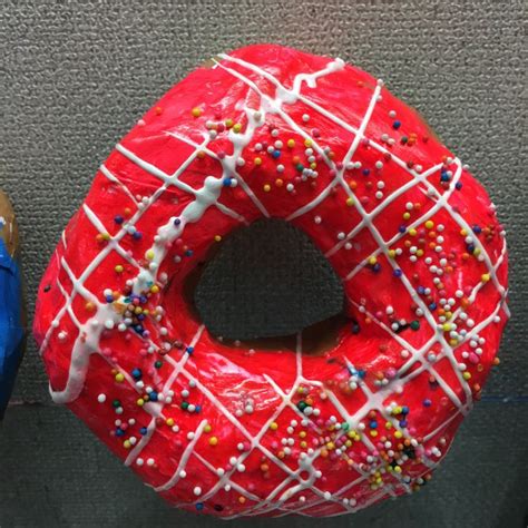 Th Grade Paper Mach Donuts Wow Art Project Paper Mache Art Donut