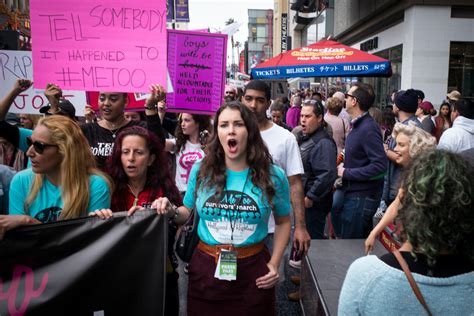 Photos Metoo Hundreds Attend Hollywood Rally Against Sexual